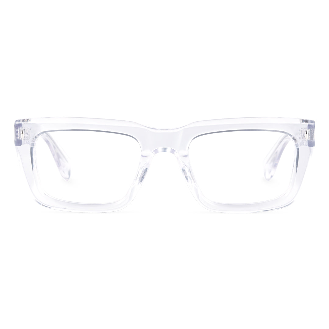 Rectangle Glasses Thickened